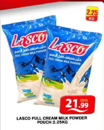 Grand Hyper Market Lasco full cream milk powder pouch offer