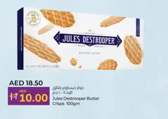 Lulu Hypermarket Jules Destrooper Butter Crisps offer