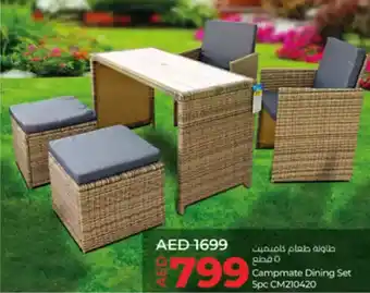 Lulu Hypermarket Campmate Dining  CM210420 offer