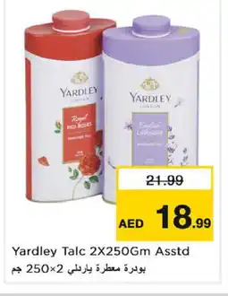 Nesto YARDLEY Talcum Powder offer