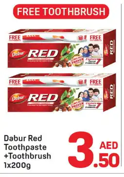 Day To Day DABUR RED Toothpaste offer