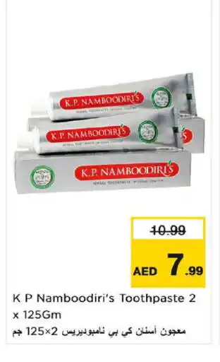 Nesto K P NAMBOODIRI Toothpaste offer