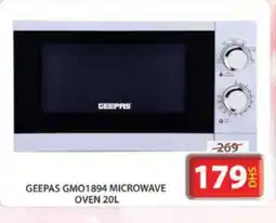 Grand Hyper Market GEEPAS Microwave Oven offer