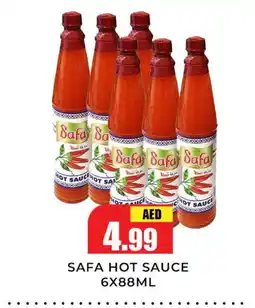 Meena Al Madina Hypermarket SAFA Hot Sauce offer