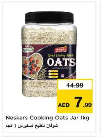 Last Chance NESKERS Oats offer