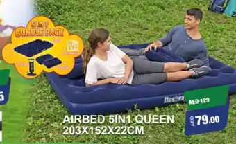 Lulu Hypermarket Bestway Airbed 5-in-1 Queen offer