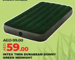 Lulu Hypermarket Intex twin durabeam downy green midnight offer