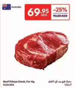 Carrefour Beef Ribeye Steak offer