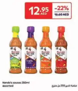 Carrefour Nando's sauces assorted offer