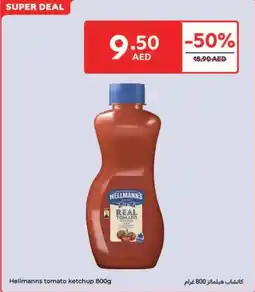 Carrefour Hellmanns tomato ketchup offer