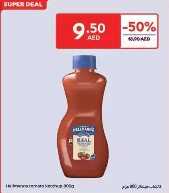 Carrefour Hellmanns tomato ketchup offer