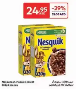 Carrefour Nesquik or chocapic cereal offer