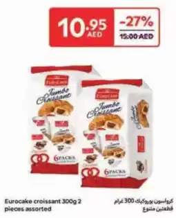 Carrefour Eurocake croissant assorted offer