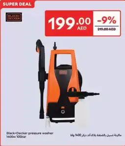 Carrefour Black+Decker pressure washer offer