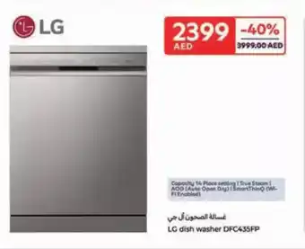 Carrefour LG dish washer DFC435FP offer