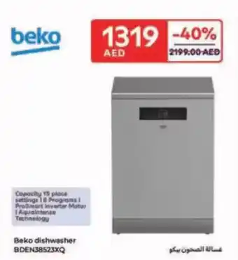 Carrefour Beko dishwasher BDEN38523XQ offer