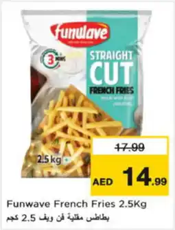 Last Chance Funwave French Fries offer