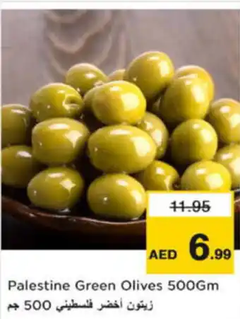 Last Chance Palestine Green Olives offer