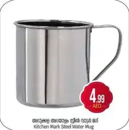 Bigmart Kitchen Mark Steel Water Mug offer