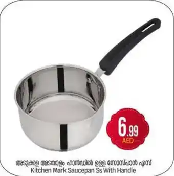 Bigmart Kitchen Mark Saucepan SS with Handle offer