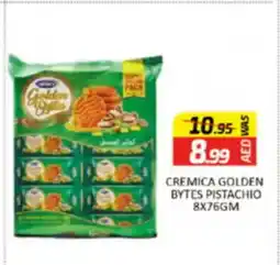 Al Madina Cremica golden bytes pistachio offer