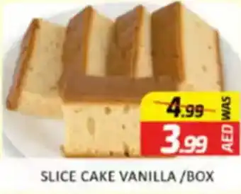 Al Madina Slice cake vanilla offer