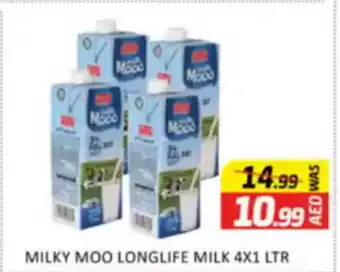 Al Madina Milky Moo LingLife Milk offer