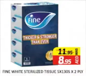 Al Madina Fine white sterilized tissue 2 ply offer