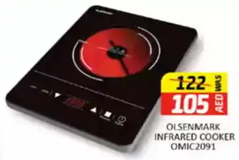 Al Madina Olsenmark Infrared Cooker OMIC2091 offer