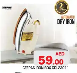 Baniyas Spike Hypermarket GEEPAS Ironbox offer