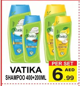 Friday Center VATIKA Shampoo / Conditioner offer