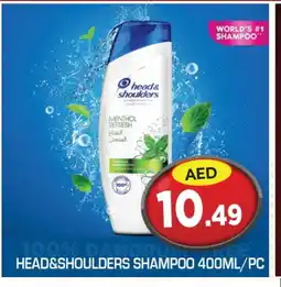 Baniyas Spike Hypermarket HEAD & SHOULDERS Shampoo / Conditioner offer