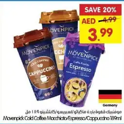 Gala Supermarket Movenpick Cold Coffee Macchiato / Espresso / Cappuccino offer