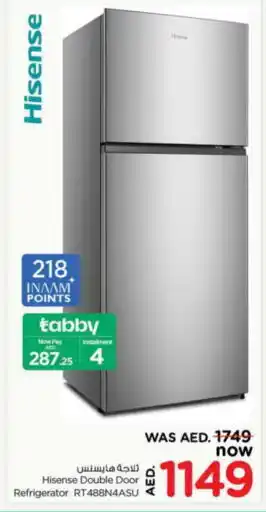 Nesto HISENSE Refrigerator offer