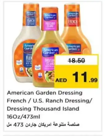 Nesto AMERICAN GARDEN Dressing offer