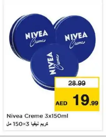 Nesto Nivea Face cream offer