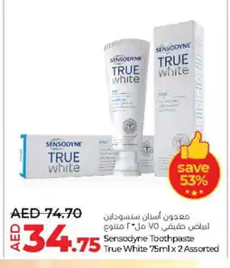 Lulu Hypermarket SENSODYNE Toothpaste offer