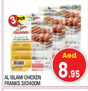 Baniyas Spike Hypermarket AL ISLAMI Chicken Franks offer