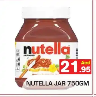 Baniyas Spike Hypermarket NUTELLA Chocolate Spread offer