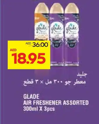 Abu Dhabi Coop GLADE Air Freshner offer