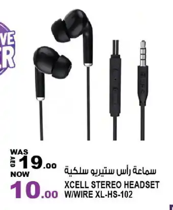 Hashim Hypermarket XCELL Earphone offer