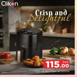 Al Madina CLIKON Air Fryer offer