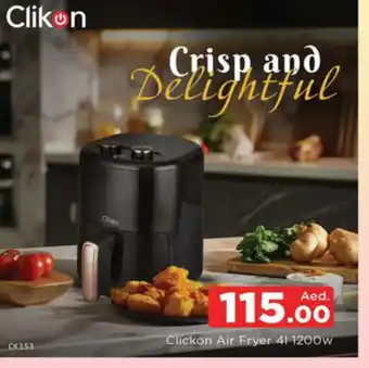 Al Madina CLIKON Air Fryer offer