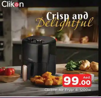 Al Madina CLIKON Air Fryer offer