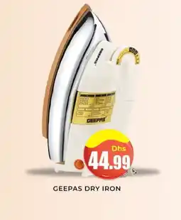 Meena Al Madina Hypermarket GEEPAS Ironbox offer