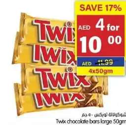 Gala Supermarket Twix chocolate bars large offer