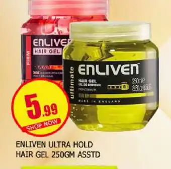 Al Madina ENLIVEN Hair Gel & Spray offer