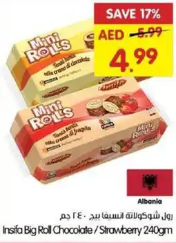 Gala Supermarket Insifa big roll chocolate/strawberry offer