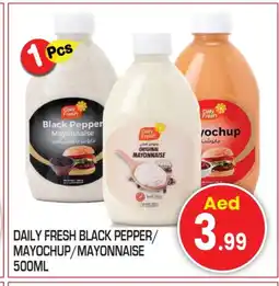 Baniyas Spike Hypermarket DAILY FRESH Mayonnaise offer