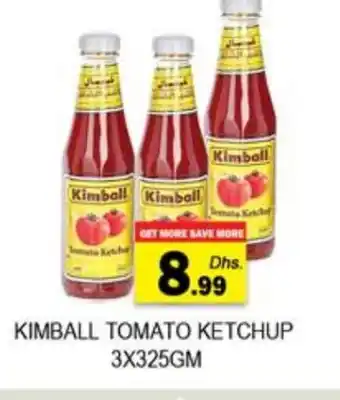 Zain Hypermarket KIMBALL Tomato Ketchup offer